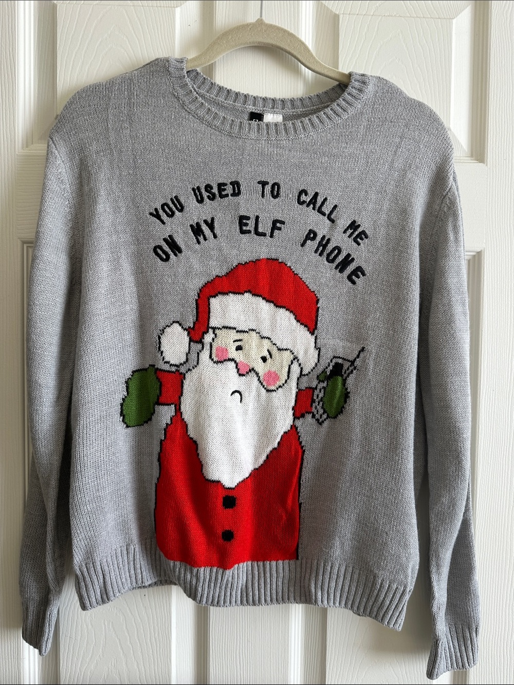 Divided Gray Crewneck Hotline Bling” H&M Divided Christmas Sweater
